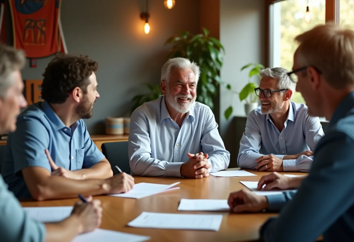 Comité des Landes de Basket – Avec le Président Pierre Dufau