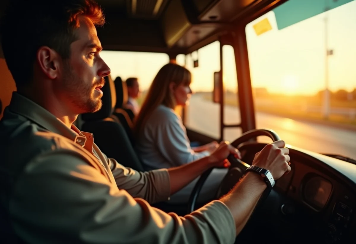 Voyages Touyarot – Dans le bus, tous respectent les règles de concentration