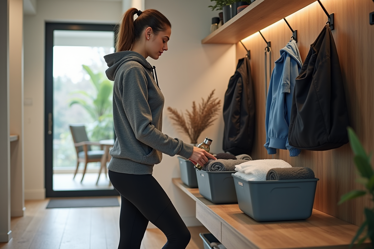 Rangement optimal pour les affaires Basic-Fit : meilleurs emplacements et astuces